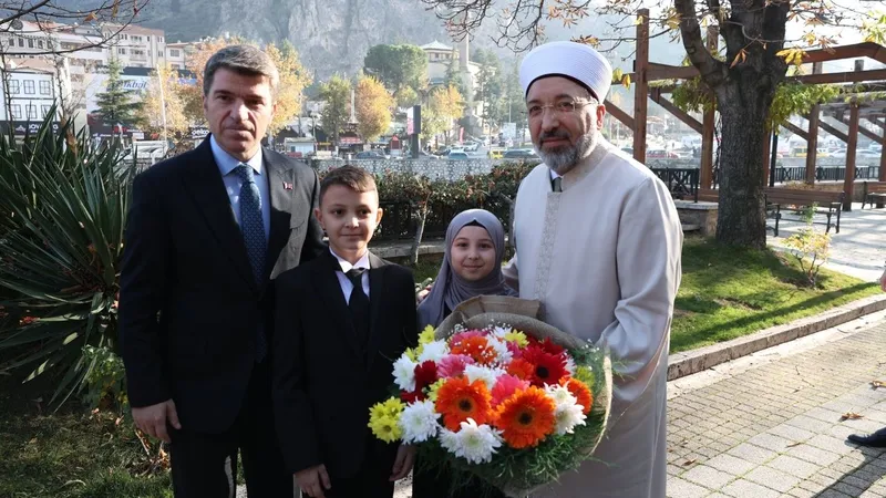 Diyanet İşleri Başkanı Arpaguş, memleketi Amasya’da temaslarda bulundu