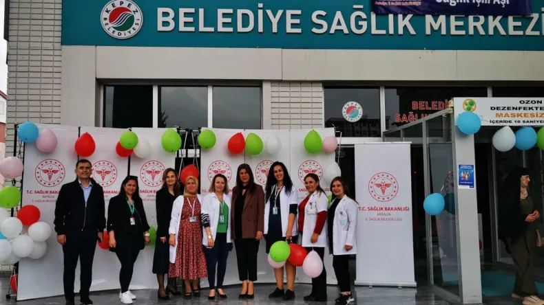 Kepez’de aşı haftası etkinliği